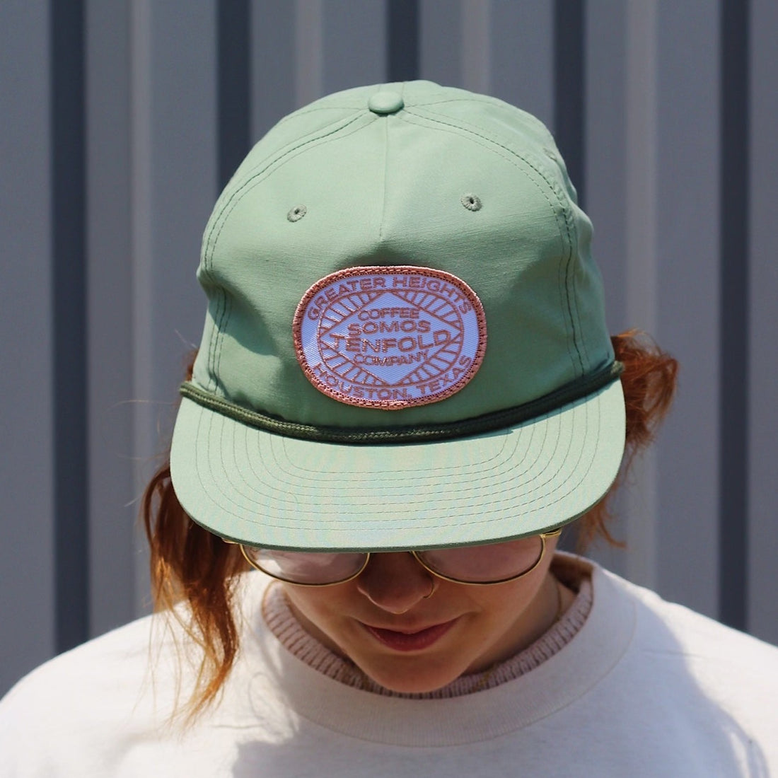 SOMOS Tenfold - Green Hat With Cord