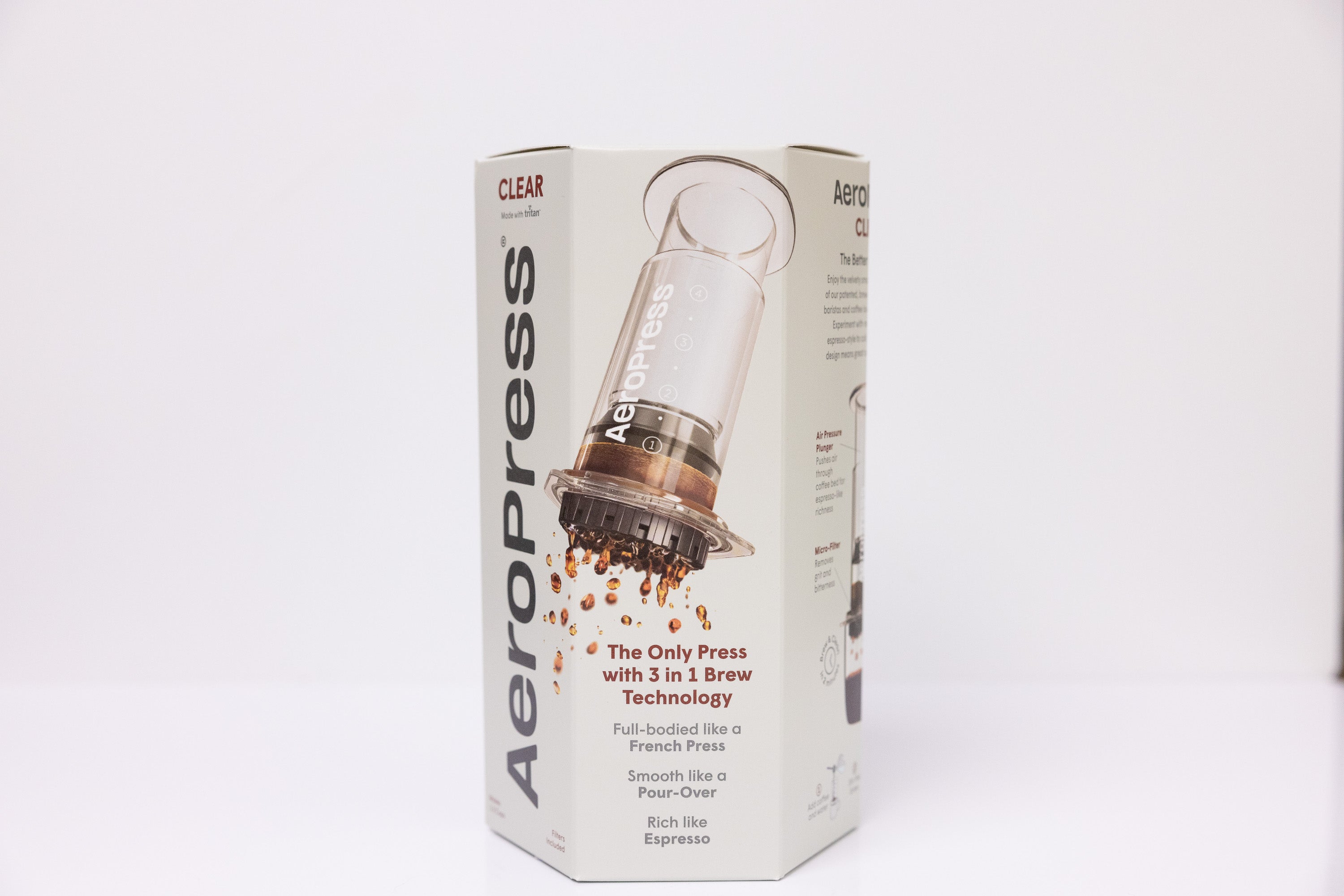 AeroPress Coffee Maker - Clear